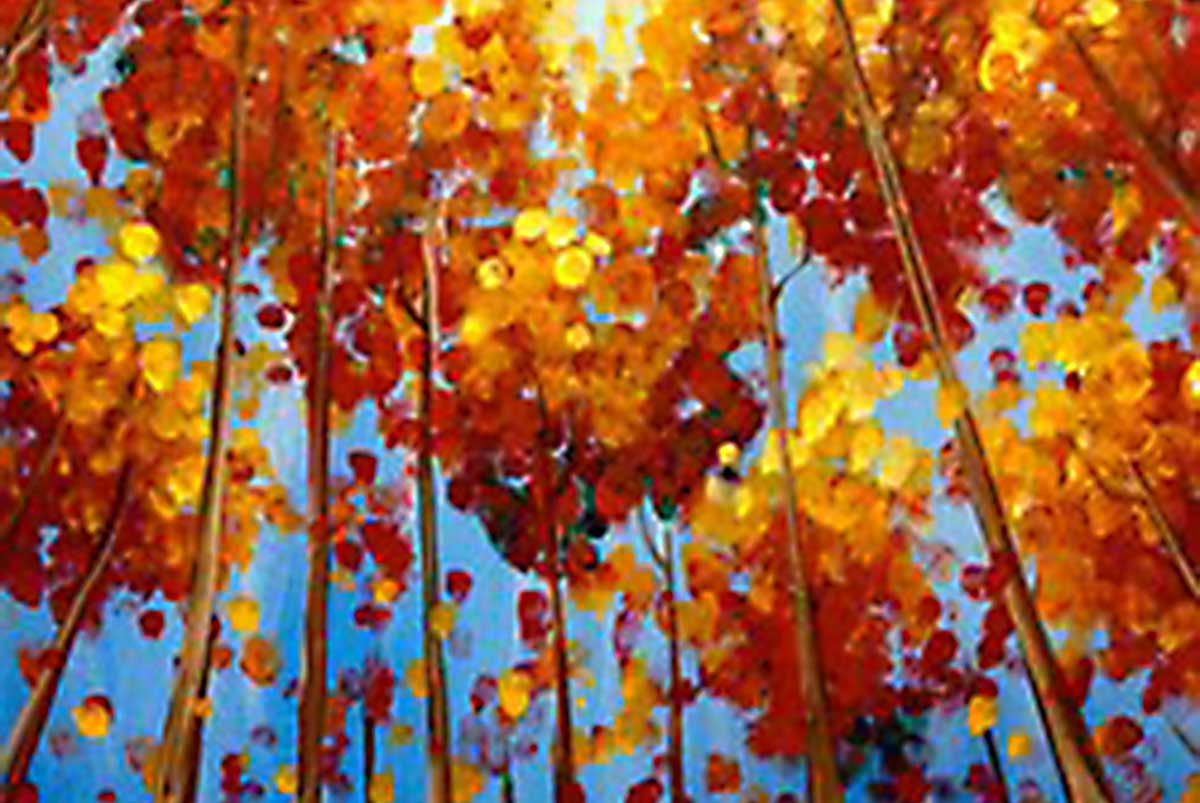 Paint and Wine Party “Autumn Trees” - Hope Artiste Village
